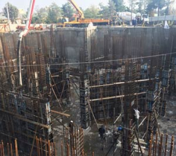 پروژه ساختمان فن آوری پیشرفته نوین