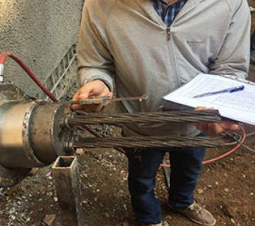 کشش و قفل کردن مهار