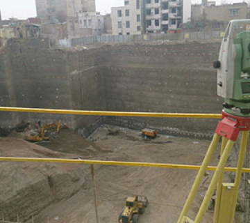 مانیتورینگ و کنترل تغییر مکان گود