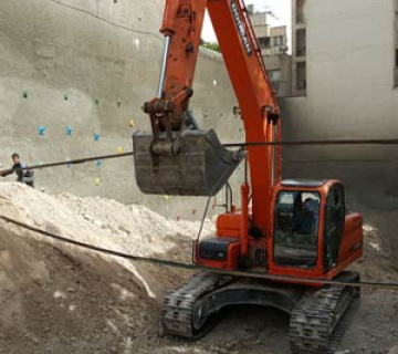 روش اجرای میخگذاری و مهاربندی