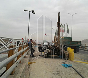 کنترل نشست پل تقی آباد