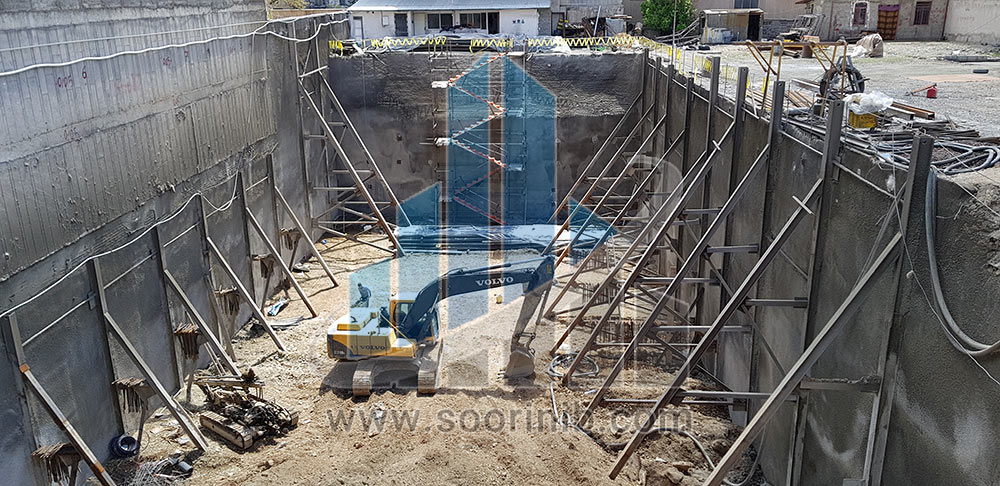 عملیات گودبرداری، تثبیت و پایدارسازی دیواره های گود