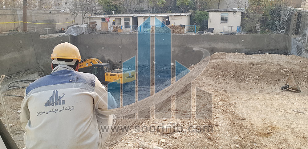 عملیات گودبرداری، تثبیت و پایدارسازی دیواره های گود 