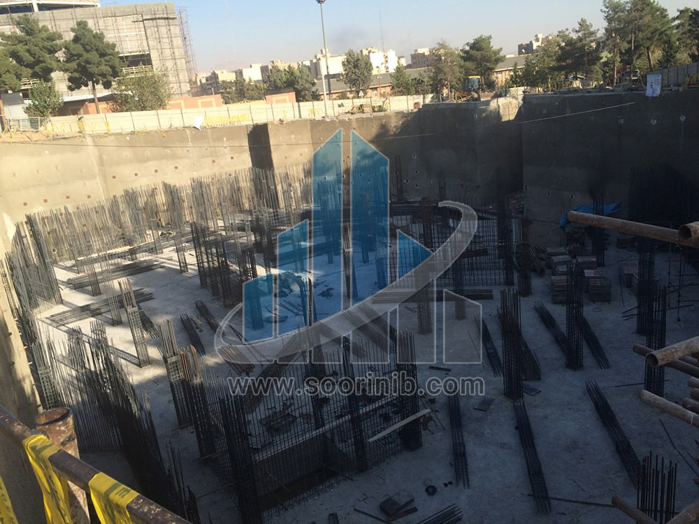 اجرای کامل اسکلت بتنی